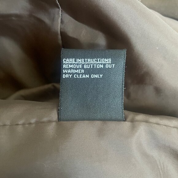 Jones New York Taupe Car Coat with Removable Liner - Size M - Picture 8 of 8